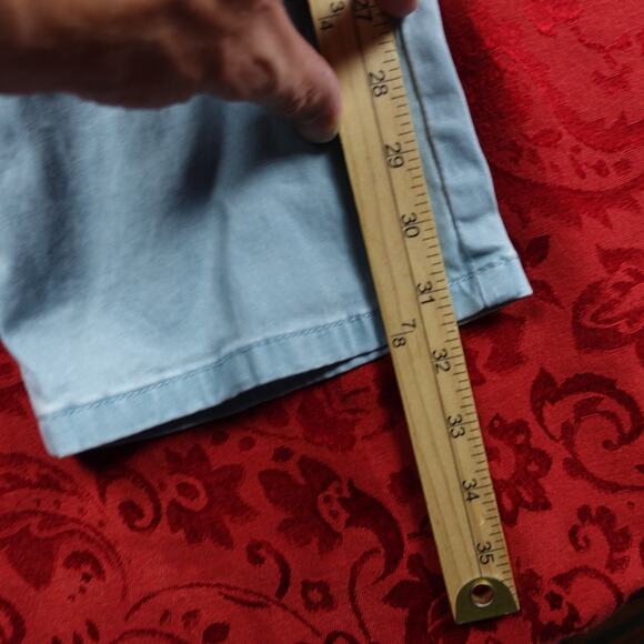 Tommy Bahama Pants Mens 35x32 Light Blue Chino Tencel Blend Stretch Golf - Picture 6 of 8